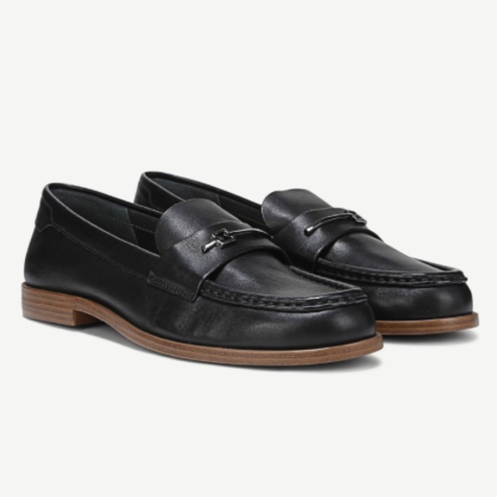 Franco Sarto Riley Loafer In Black Leather